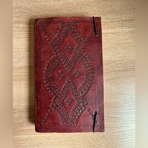 📝📖🔖Raw Leather Notebook